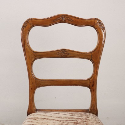 Group of 4 chairs, Group of 4 Barocchetto chairs