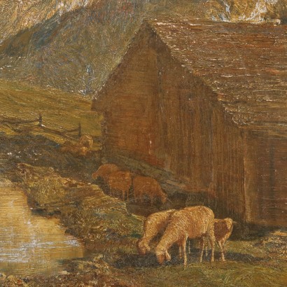 Painting by Gino Federici,Mountain landscape,Gino Federici,Gino Federici,Gino Federici,Gino Federici,Gino Federici,Gino Federici