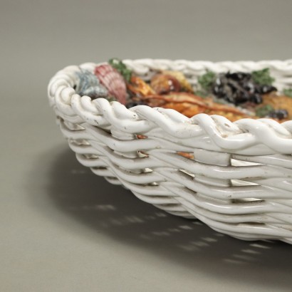 Large Ceramic Basket Cas