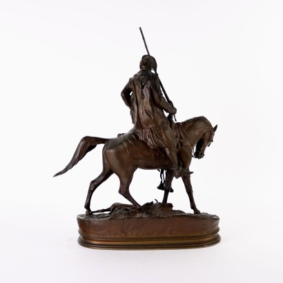 Escultura de cazador bereber a caballo, caballero africano a caballo Pierre Jule, Pierre-Jules Mène, Pierre-Jules Mène, Pierre-Jules Mène, Pierre-Jules Mène, Pierre-Jules Mène, Pierre-Jules Mène, Pierre-Jules Mène, Pierre -Jules Mène,Pierre-Jules Mène,Pierre-Jules Mène,Pierre-Jules Mène,Pierre-Jules Mène