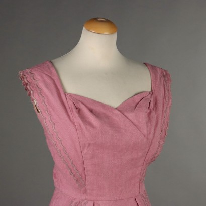 Robe vintage rose antique