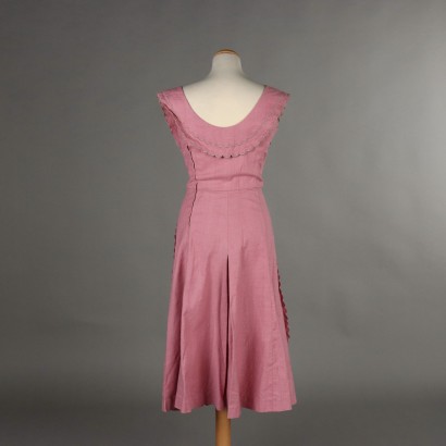 Robe vintage rose antique