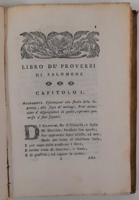 I proverbi del Re Salomone tradotti in