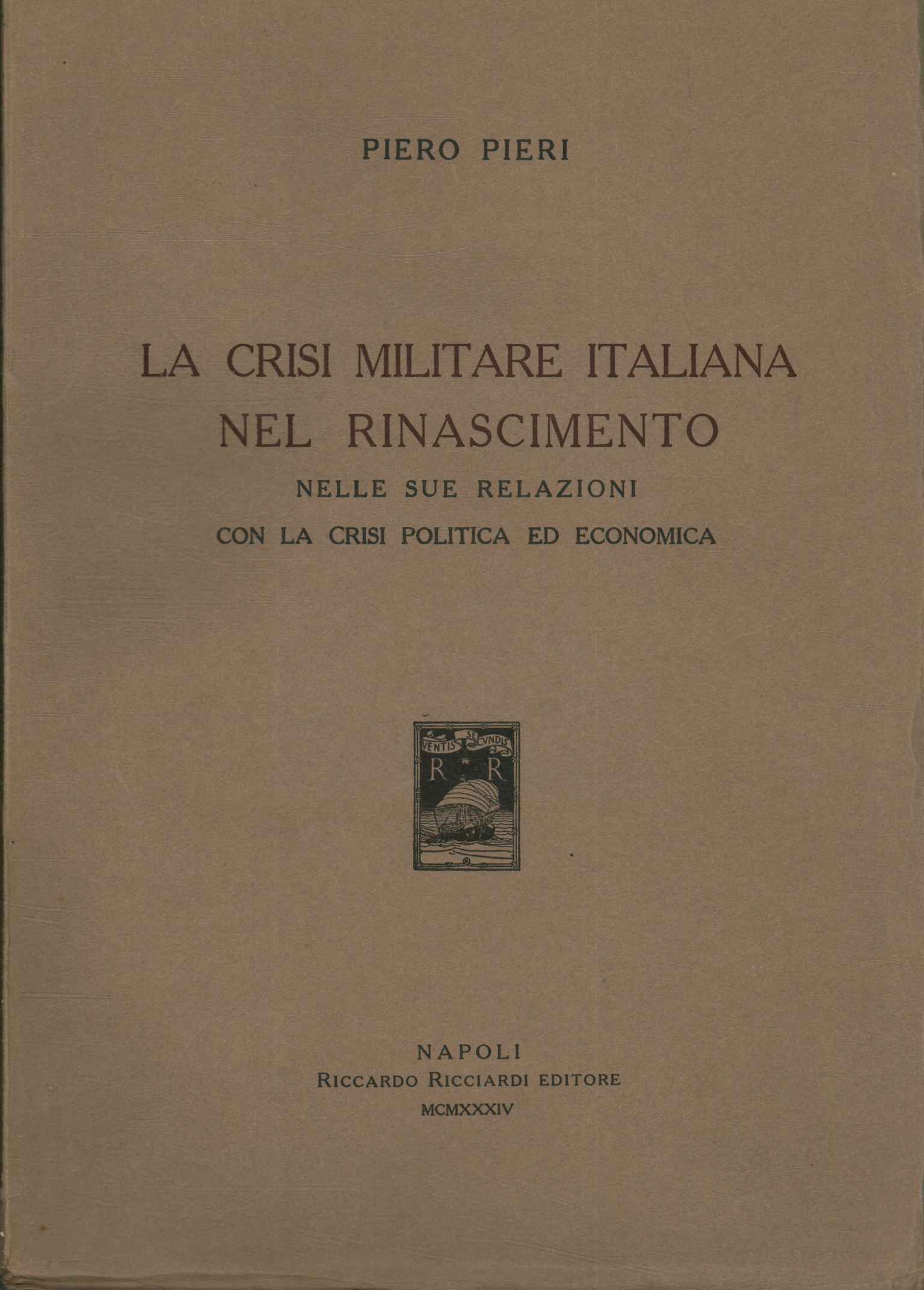 Die italienische Militärkrise in der Renaissance