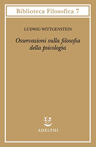 Observaciones sobre la filosofía de la psicología.