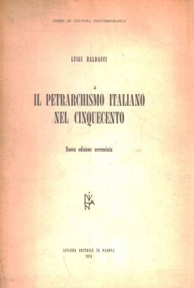 Il petrarchismo italiano nel cinquecento