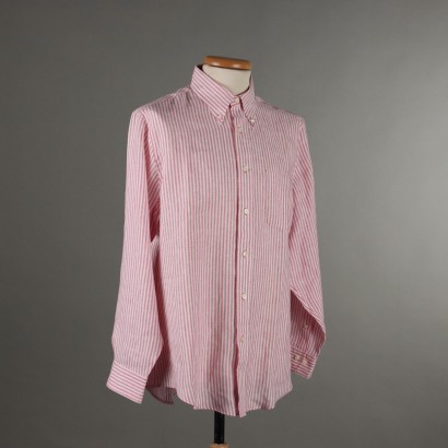 Brooks Brothers Camicia in Lino a Righe