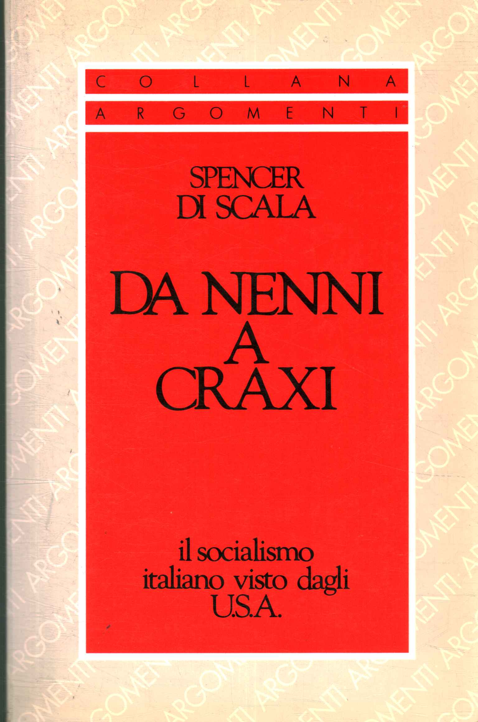 From Nenni to Craxi