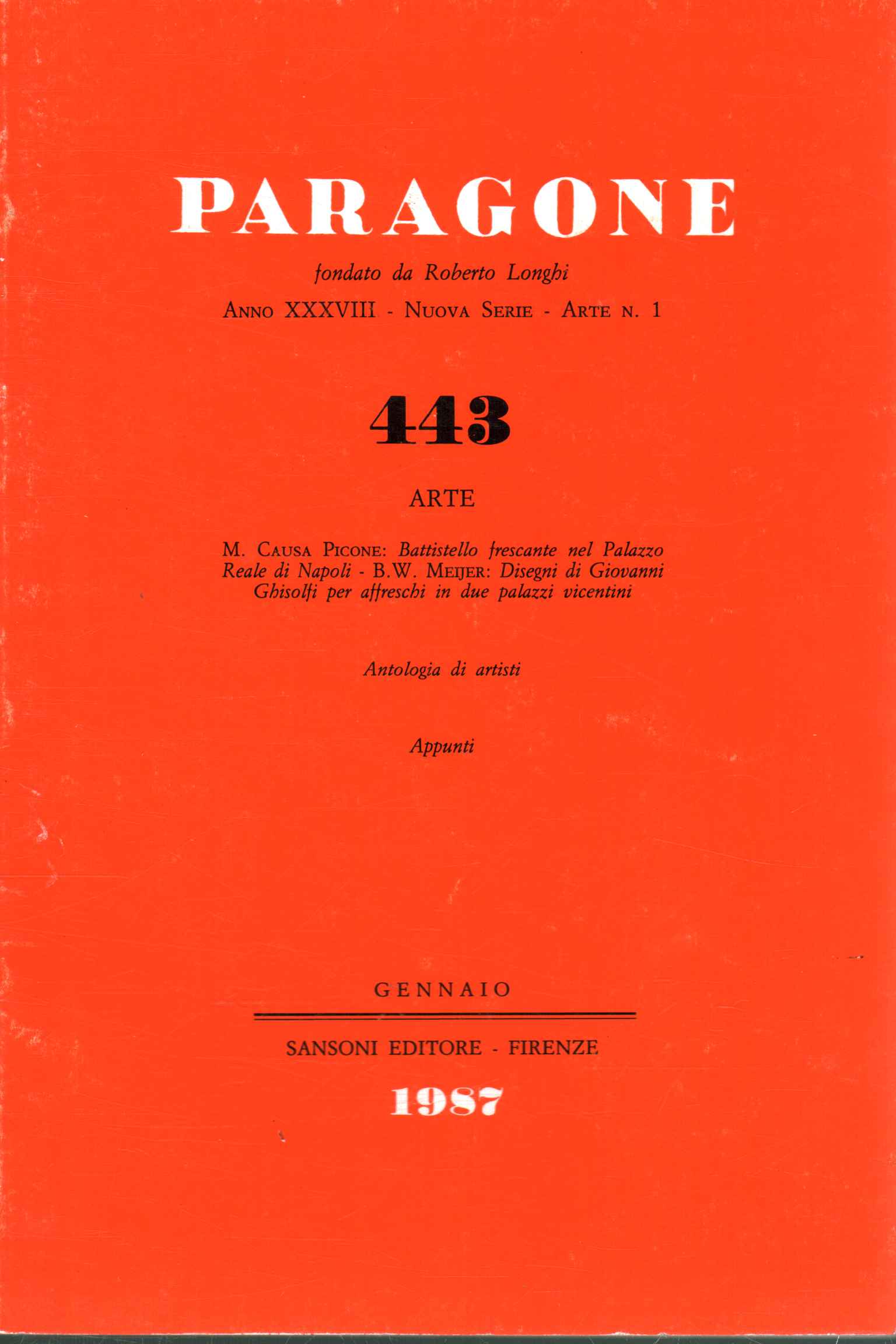 Comparaison. Art (An XXXVIII Numéro 1(4