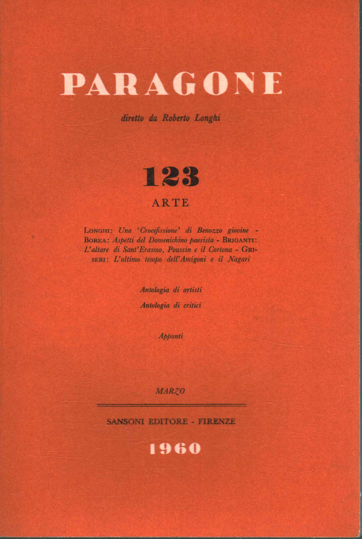 Paragone Art (Year XI Number 123, bi,Paragone Art (Year XI Number 123, bi,Paragone. Art (Year XI Number 123, b