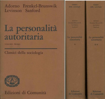 La personalità autoritaria (2 Volumi)