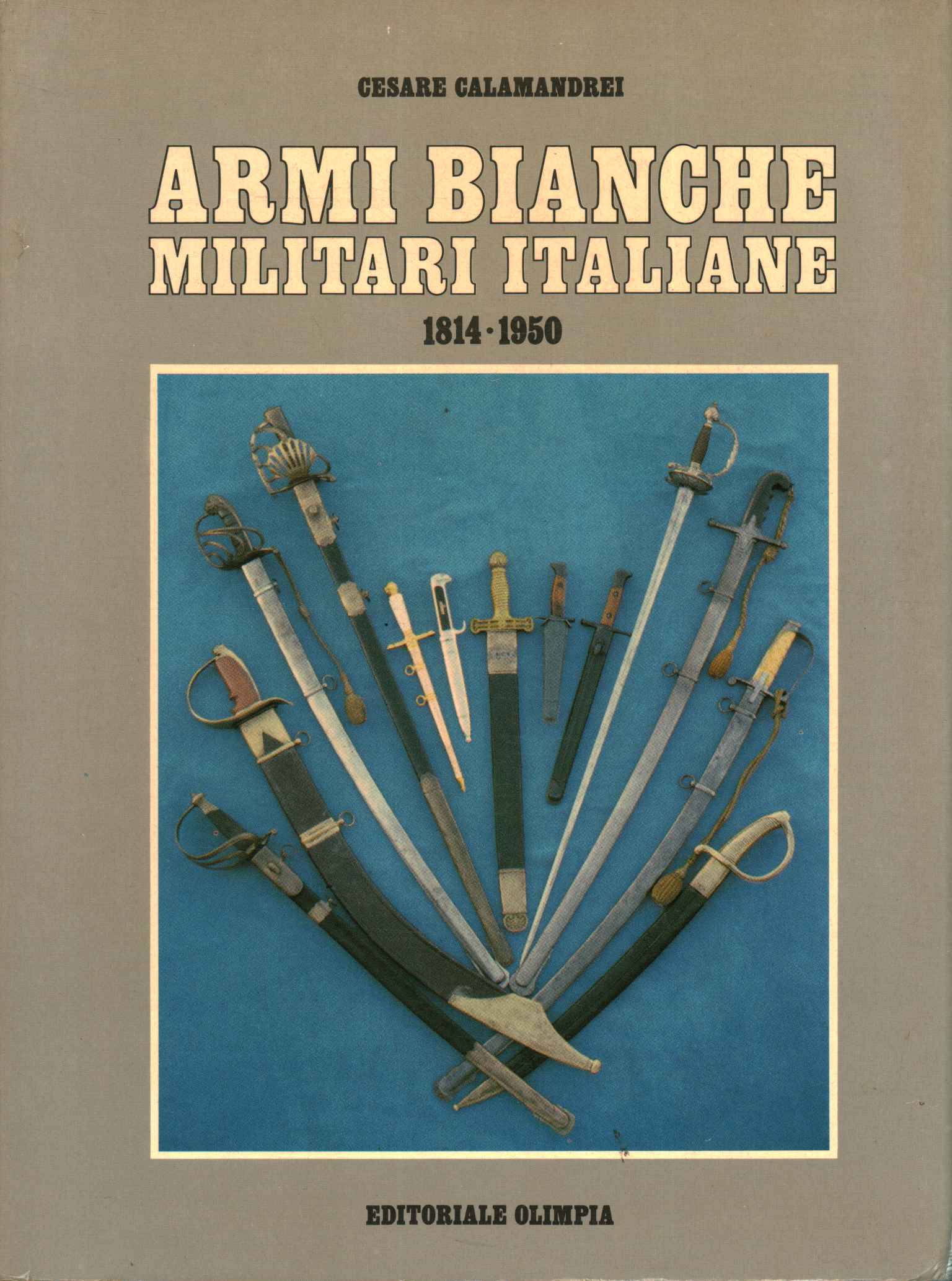 Armi bianche militari italiane 1814-1950