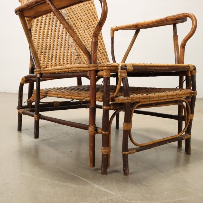 Liberty Reclining Chair in Wicker and