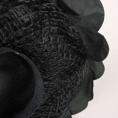 Gallia and Peter Vintage Black Hat F