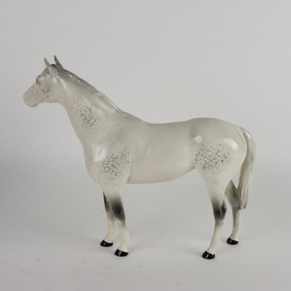 Grupo de caballos en porcelana de Beswick.