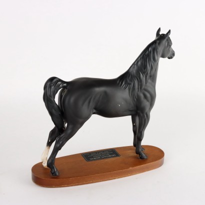 Grupo de caballos en porcelana de Beswick.