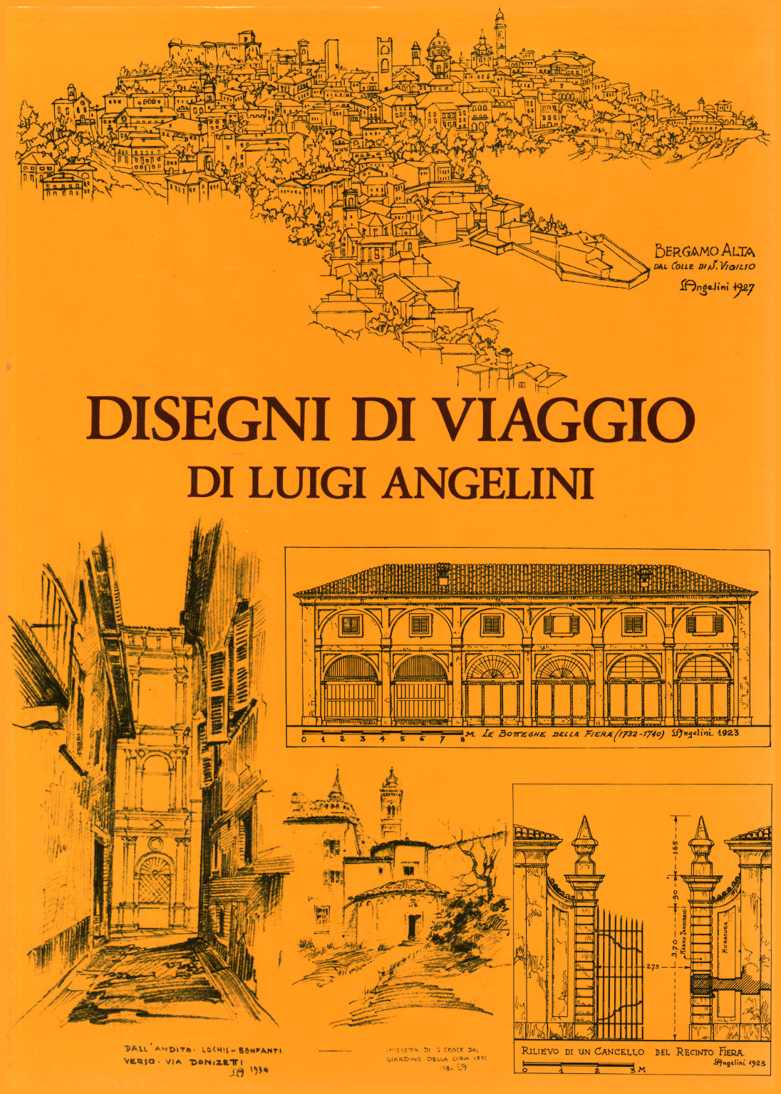 Dessins de voyage de Luigi Angelini.