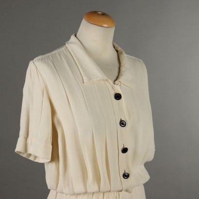 Juanita Sabbadini Ivory Shirt Dress