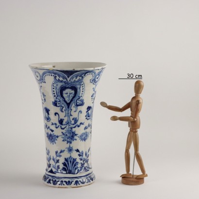 Vaso in Maiolica Manifattura Gien