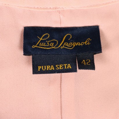 Blusa de seda rosa Luisa Spagnoli