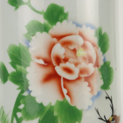 Vase porte-pinceaux en porcelaine