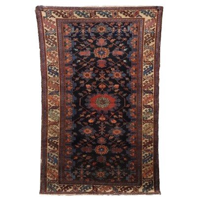 Antique Malayer Carpet Cotton Wool Heavy Knot Iran 77 x 48 In