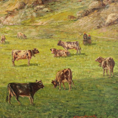 Painting by Oscar Casali, Alpine pasture with cows, Oscar Casali, Oscar Casali, Oscar Casali, Oscar Casali, Oscar Casali, Oscar Casali, Oscar Casali, Oscar Casali, Oscar Casali, Oscar Casali, Oscar Casali, Oscar Casali, Oscar Casali, Oscar Casali, Oscar Casali, Oscar Casali, Oscar Casali, Oscar Casali