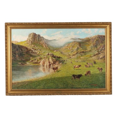 Painting by Oscar Casali, Alpine pasture with cows, Oscar Casali, Oscar Casali, Oscar Casali, Oscar Casali, Oscar Casali, Oscar Casali, Oscar Casali, Oscar Casali, Oscar Casali, Oscar Casali, Oscar Casali, Oscar Casali, Oscar Casali, Oscar Casali, Oscar Casali, Oscar Casali, Oscar Casali, Oscar Casali