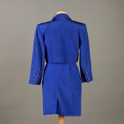 Costume bleu électrique Yves Saint Laurent