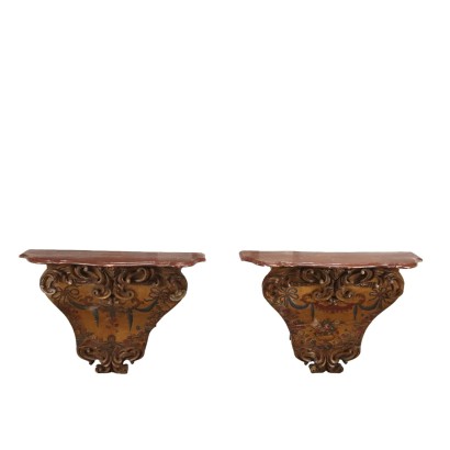 paire de meubles console