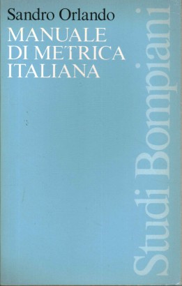 Manuale di metrica italiana