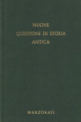 Nuove questioni di storia antica