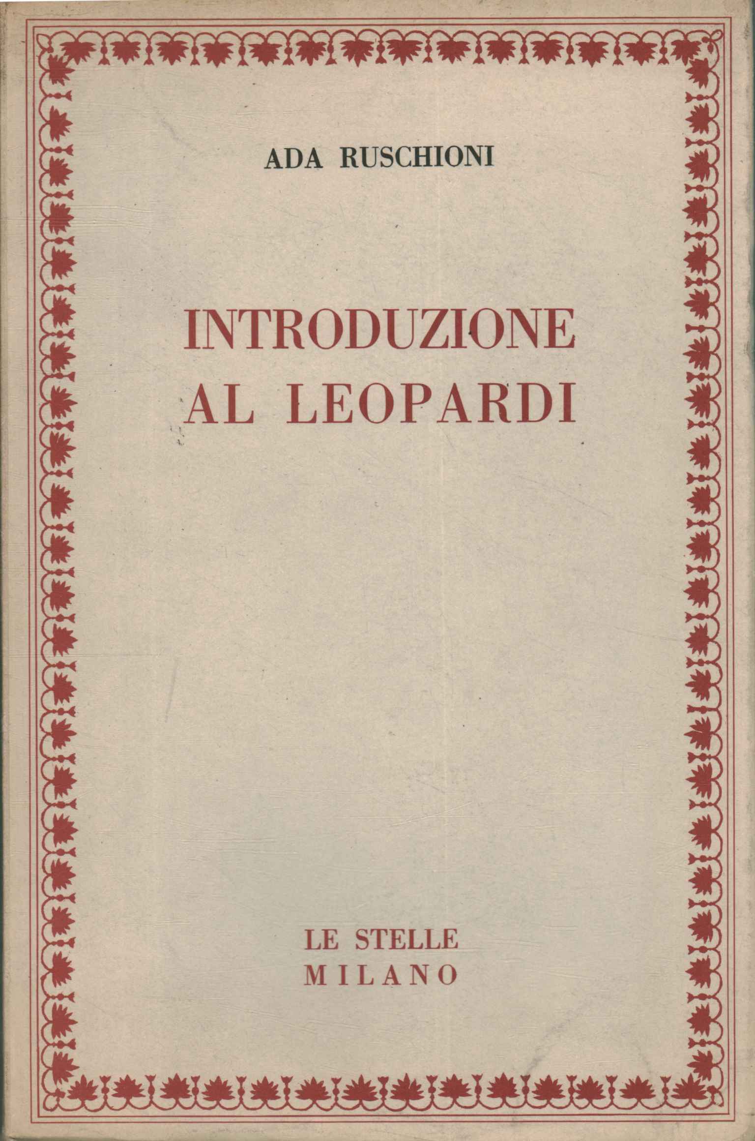 Introduzione al Leopardi