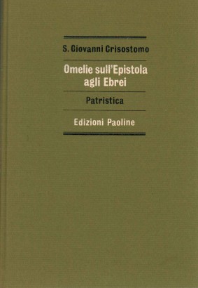 Omelie sull'epistola agli ebrei