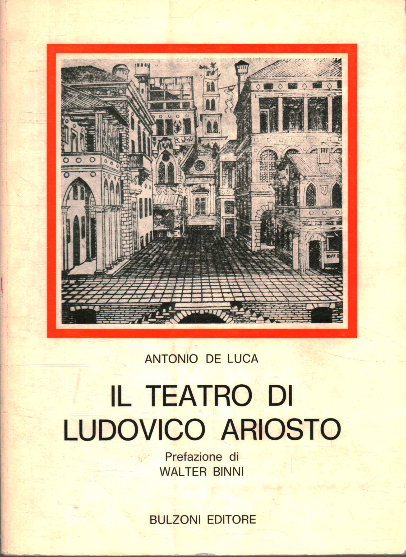 El teatro de Ludovico Ariosto.