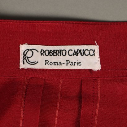 Camisa Roberto Capucci Vintage Roja