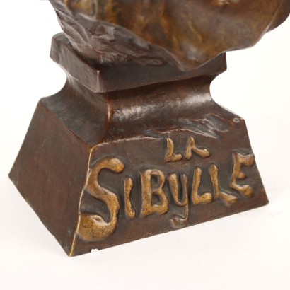 La Sibilla Busto in Bronzo Emmanuel Vi