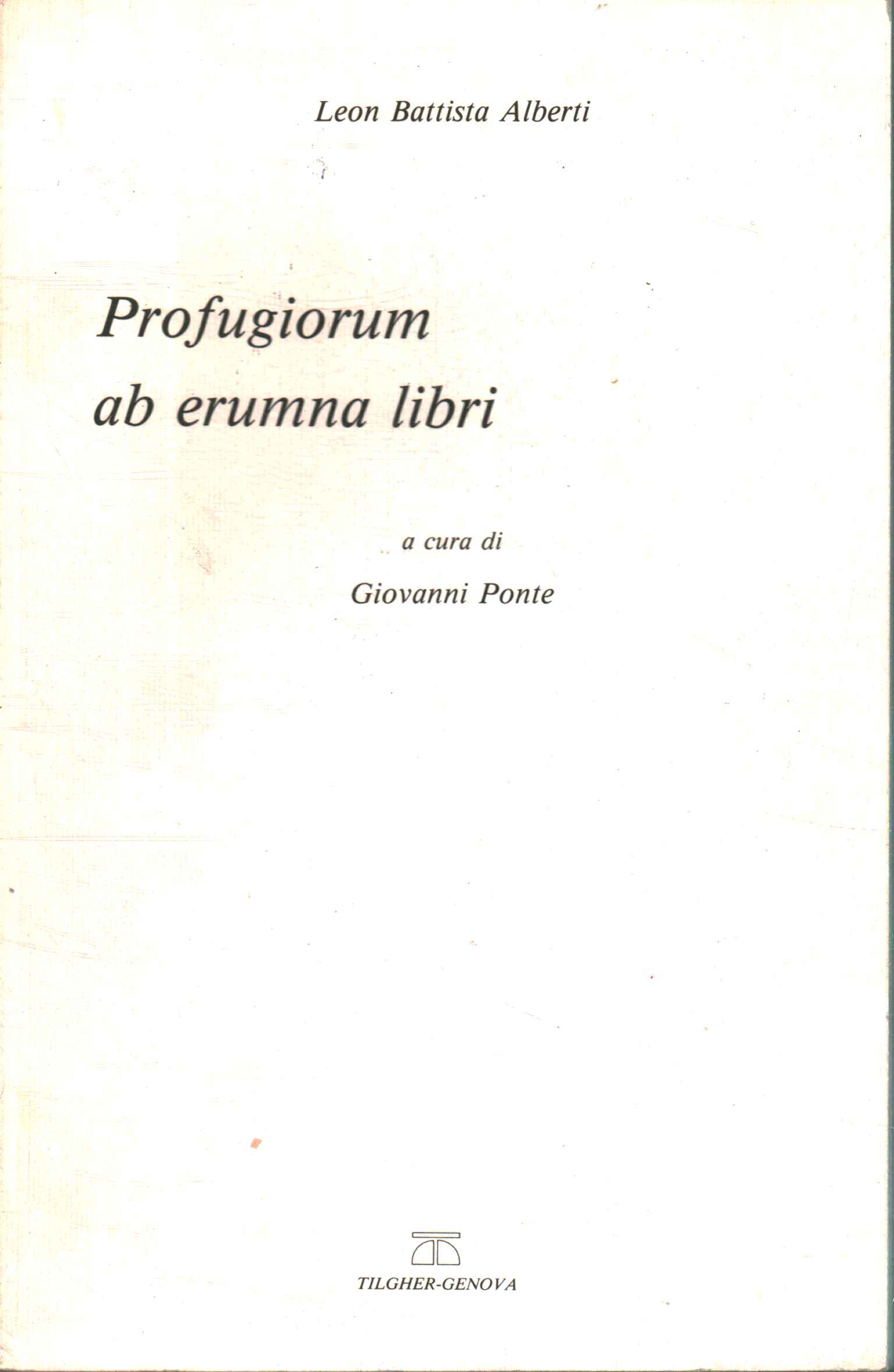 Profugiorum und Erumna libri