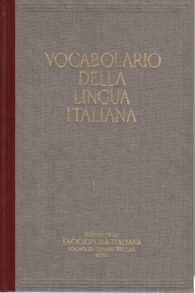 Vocabolario della lingua italiana (IV, S-Z)