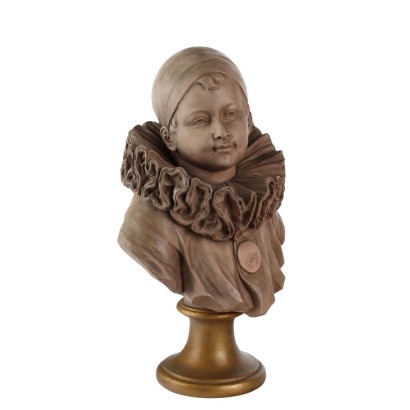 Busto di Ragazzo in Terracotta Herman Heusers