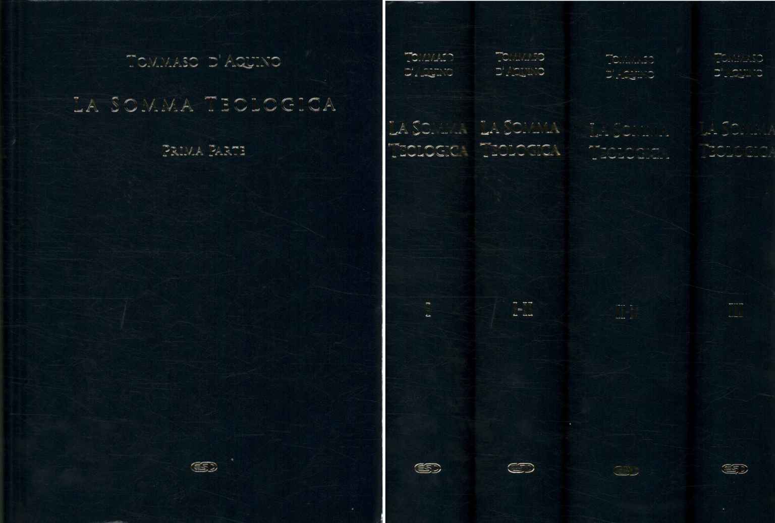 La suma teológica (4 volúmenes en 3 pa