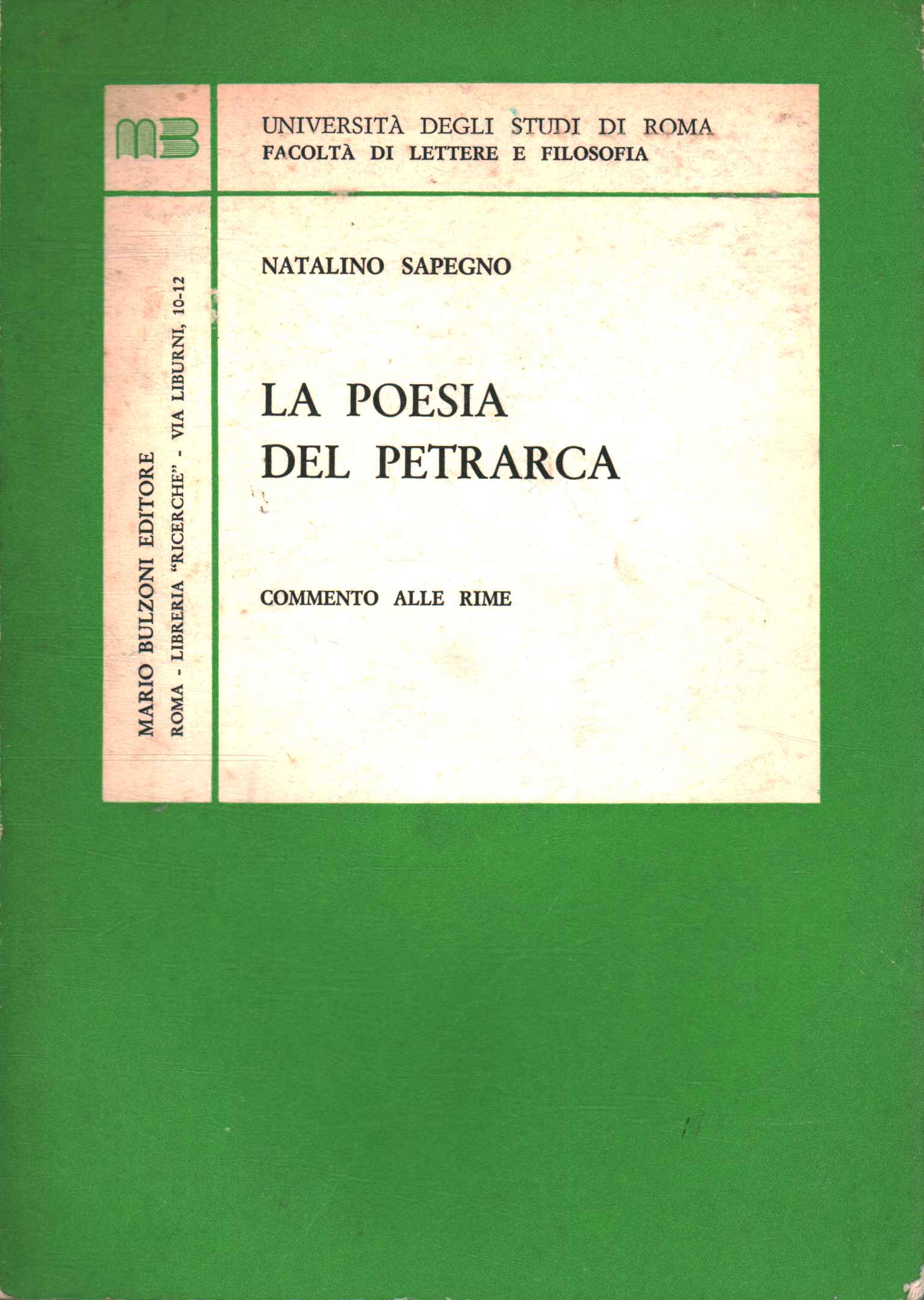 Die Poesie des Petrarca