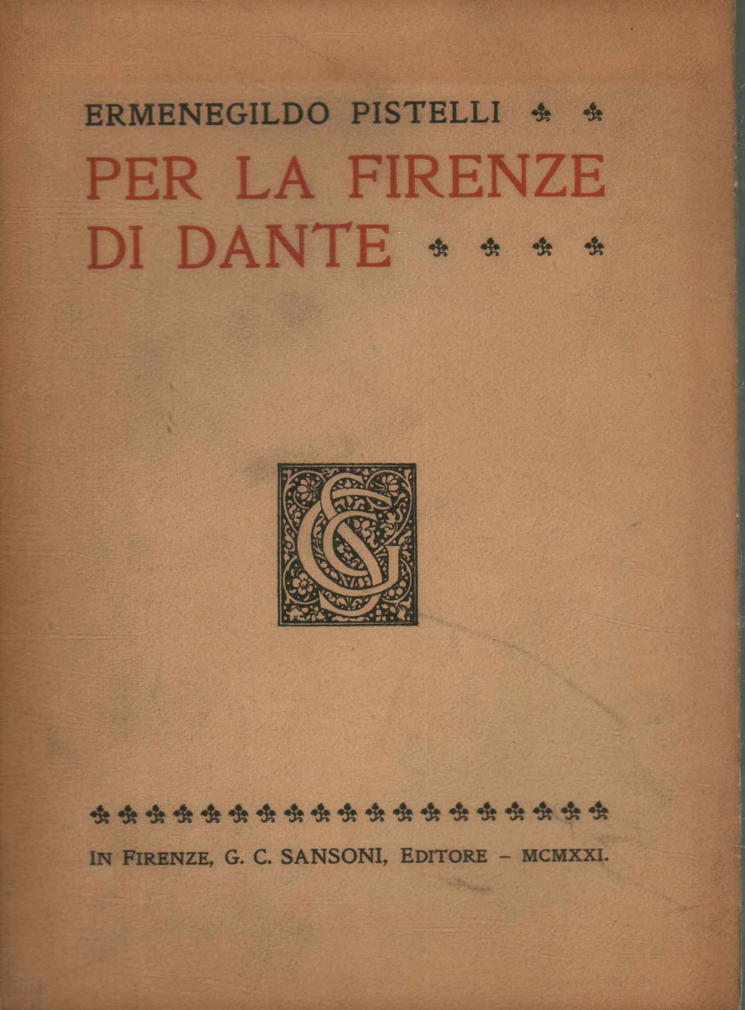 Für Dantes Florenz