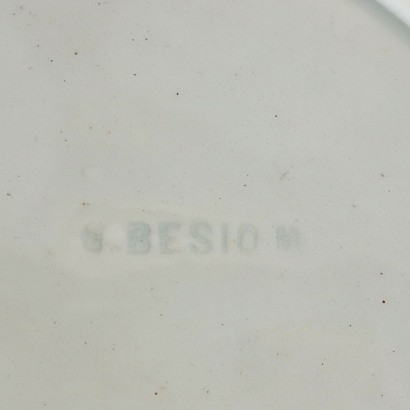 Besio Mondovì Earthenware Plate