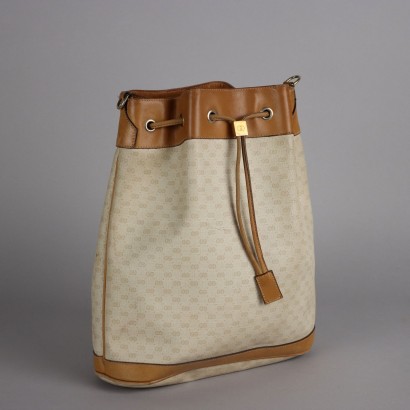 Sac Gucci Vintage Cuir Sans Bandoulière Italie Années 80