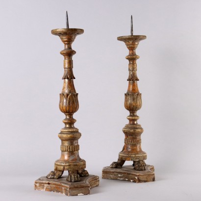 Pair of Empire Table Candlesticks