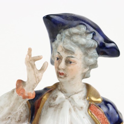 Pair of Capodim Porcelain Figurines