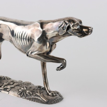 Greyhound in Silver Mazzucato Manufacture