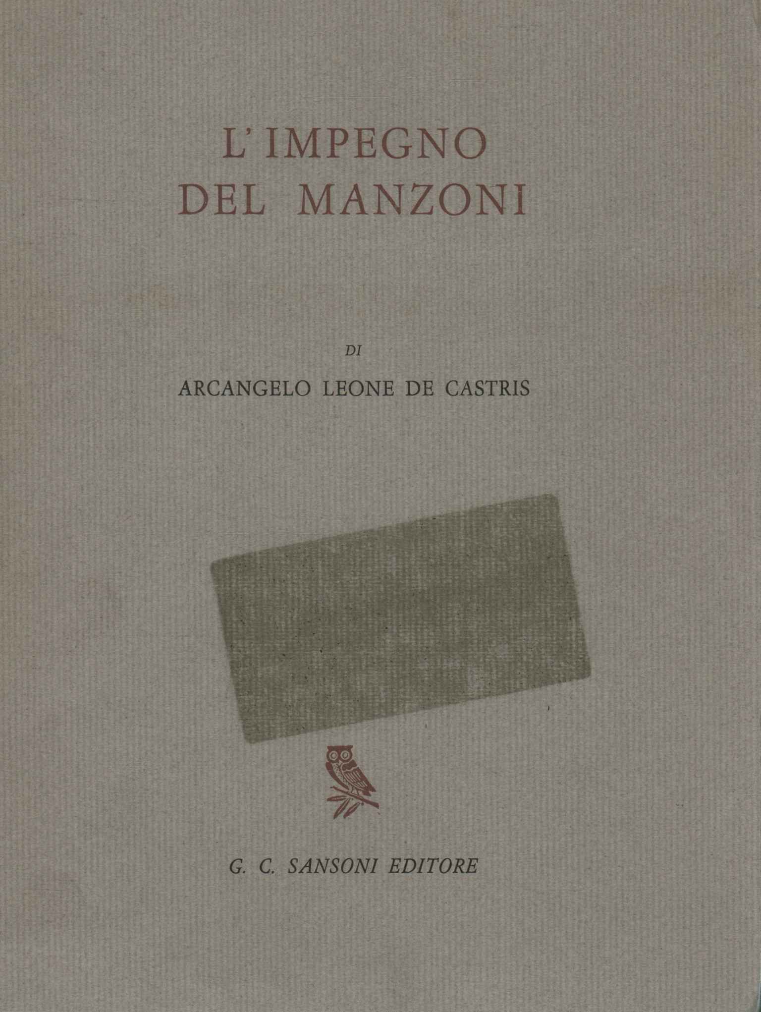 L'impegno del Manzoni