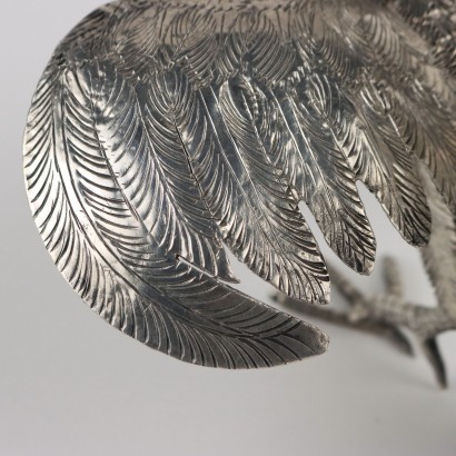 Pair of Roosters in 925 Silver